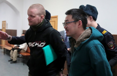 Продление Басманным районным судом Москвы ареста основателю cервиса онлайн-бронирований экскурсий Sputnik8 Александру Киму по делу об организации смертельной экскурсии по реке Неглинке.