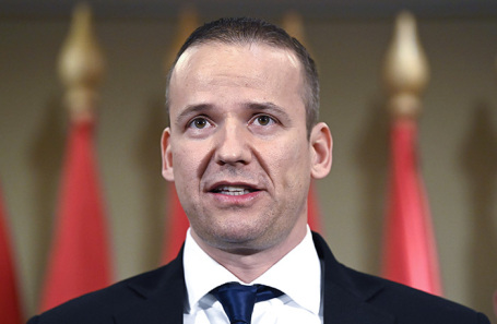 Лидер венгерской партии «Наша родина» Ласло Тороцкаи.