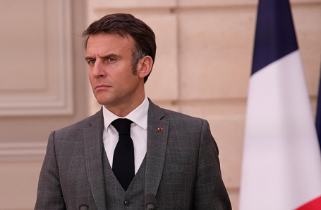 Президент Франции Эммануэль Макрон. 