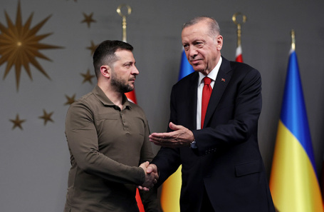 Владимир Зеленский и Реджеп Тайип Эрдоган. Архивное фото.