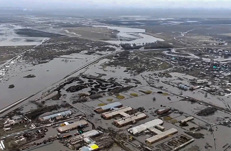 Половодье в Алтайском крае.