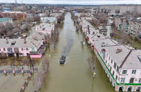 Затопленный Орск.