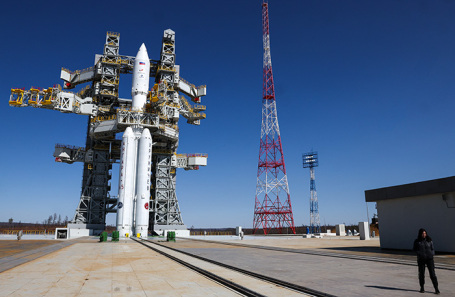 Ракета-носитель «Ангара-А5» на космодроме Восточный.