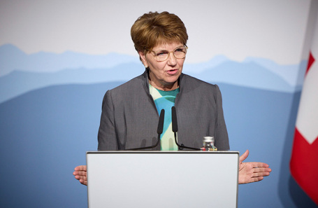 Президент Швейцарии Виола Амерд.