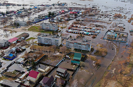 Паводок в Курганской области.