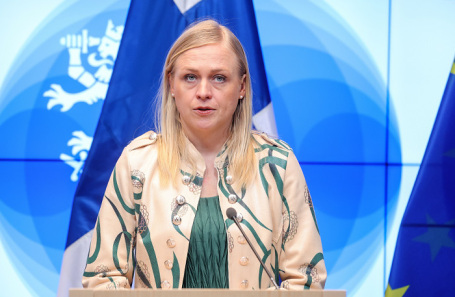  Министр иностранных дел Финляндии Элина Валтонен.