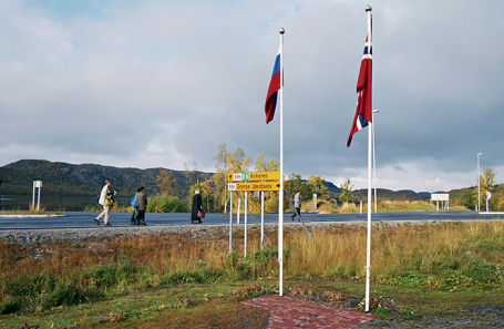 Российско-норвежская граница.