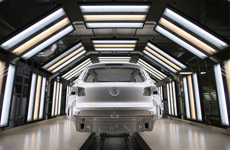 Завод Volkswagen Group Rus в Калуге.