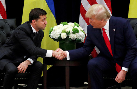 Владимир Зеленский и Дональд Трамп. Архив.