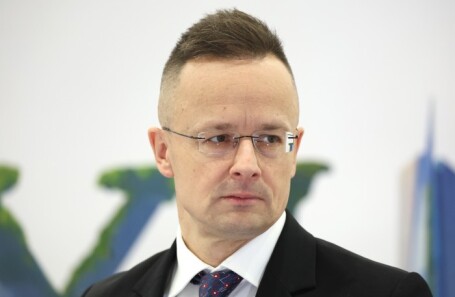 Министр иностранных дел и внешнеэкономических связей Венгрии Петер Сийярто.