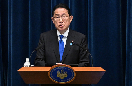 Премьер-министр Японии Фумио Кисида.