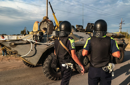  Обстановка у ИК-19 в Волгоградской области.