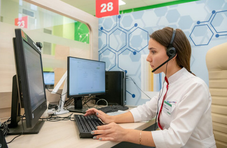 Работа телемедицинской службы.