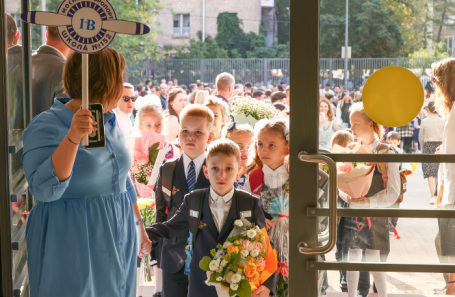 День знаний в Москве. Архивное фото.