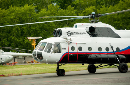 Ми-8 авиакомпании «Витязь-аэро». Архивное фото.
