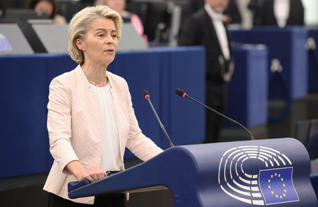 Председатель Европейской комиссии Урсула фон дер Ляйен.