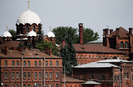 Следственный изолятор №1 «Кресты» в Санкт-Петербурге.