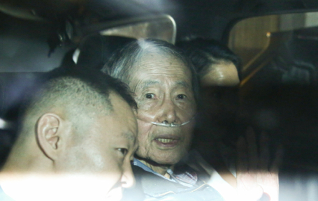 Бывший президент Перу Альберто Фухимори.