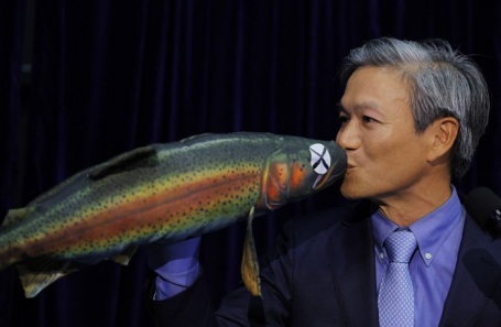 Вручение Шнобелевской премии.