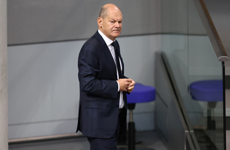 Канцлер Германии Олаф Шольц.