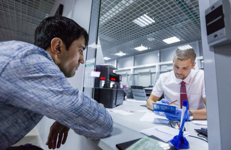 Работа миграционного центра в Московской области.