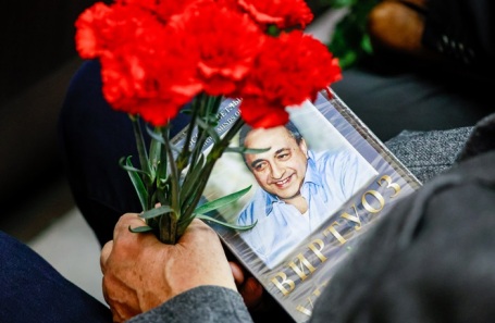 Прощание с Ренатом Акчуриным. 