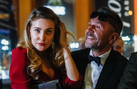 Сергей Шнуров и Ольга Абрамова.