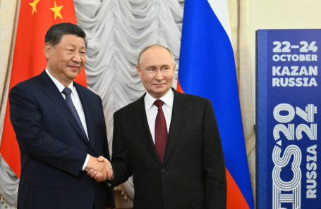 Си Цзиньпин и Владимир Путин.