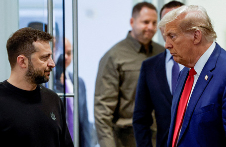Владимир Зеленский и Дональд Трамп. Архив.
