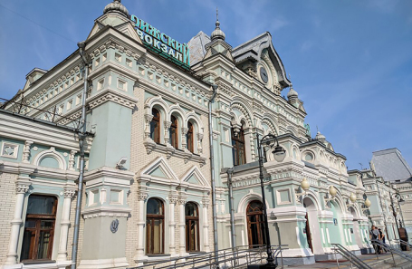 Рижский вокзал.