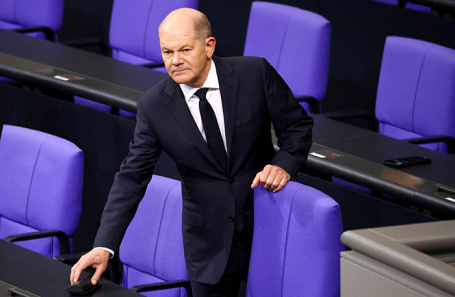 Канцлер ФРГ Олаф Шольц.