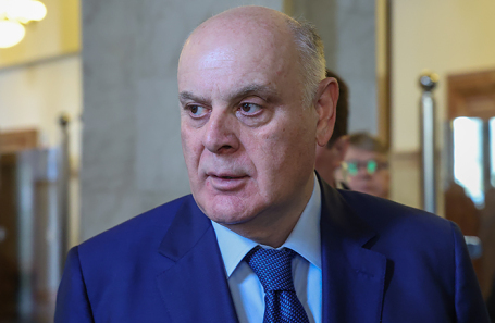 Президент Республики Абхазия Аслан Бжания.