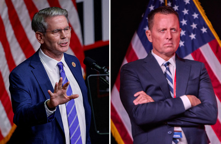 Скотт Бессент и Ричард Гренелл (слева направо).