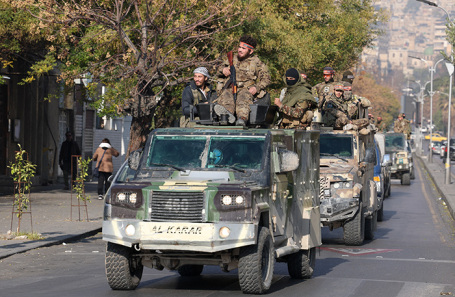 Повстанцы в Дамаске.