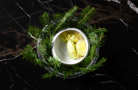 Еловый сорбет.