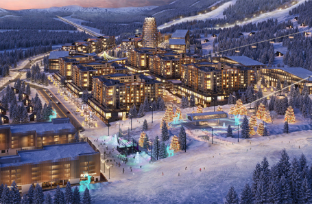 Проект «Шермонт» на горнолыжном курорте «Шерегеш» на юге Кемеровской области.