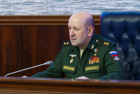 Начальник войск радиационной, химической и биологической защиты ВС РФ генерал-лейтенант Игорь Кириллов.