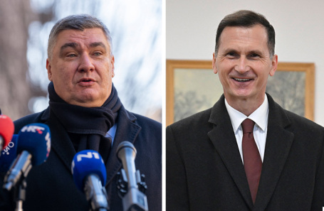 Зоран Миланович и Драган Приморац (справа).