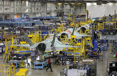 Авиапредприятие Lockheed Martin в Техасе. США.