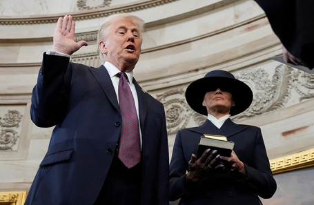 Дональд Трамп и Мелания Трамп.