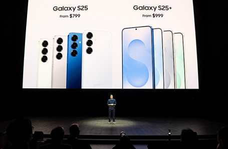 Презентация Samsung Galaxy S25 в Сан-Хосе, Калифорния.