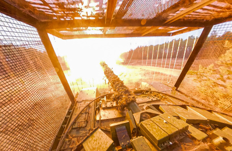 Работа танкистов в зоне СВО.