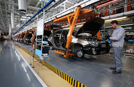 Работа завода «АвтоВАЗ» в Тольятти.