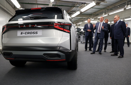 Рабочая поездка президента РФ Путина в Приволжский федеральный округ.