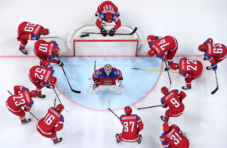 Сборная России по хоккею. Архив.