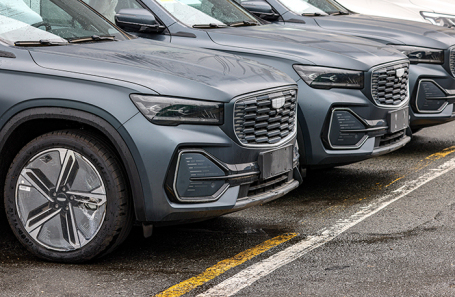 Автомобили марки Geely.