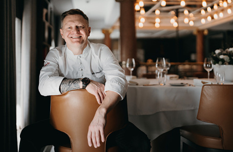 Шеф-повар ресторана Savva Андрей Шмаков.