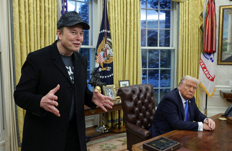 Илон Маск и Дональд Трамп.