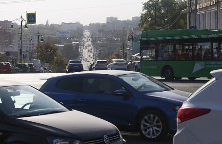 Курск. Вид на город.