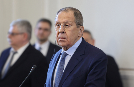 Министр иностранных дел России Сергей Лавров.
